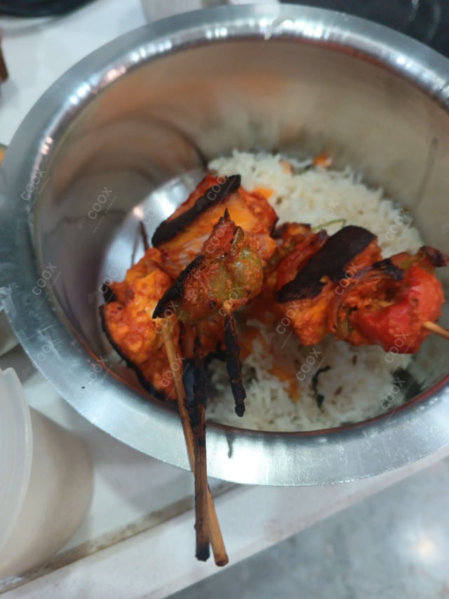 Delicious Paneer Tikka prepared by COOX