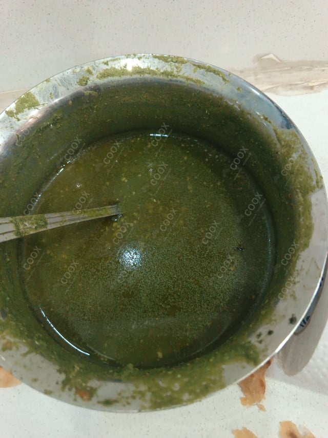 Delicious Green Chutney prepared by COOX