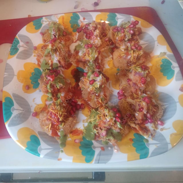 Delicious Papdi Chaat prepared by COOX