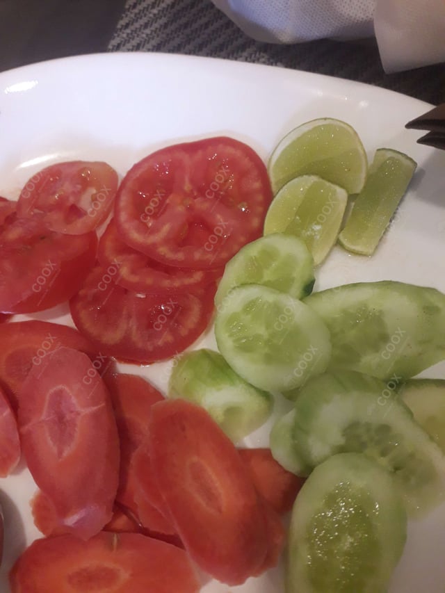 Delicious Salad, Papad prepared by COOX