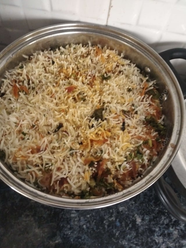 Delicious Chicken Biryani prepared by COOX