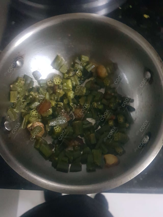 Delicious Bhindi do Pyaza prepared by COOX