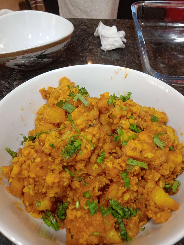 Delicious Aloo Gobhi prepared by COOX