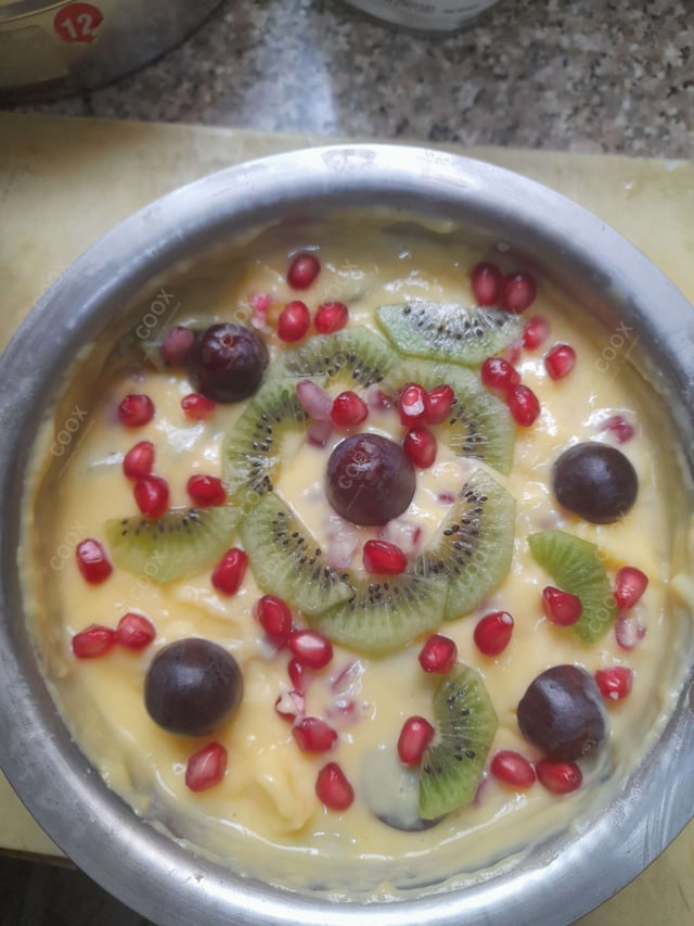 Delicious Fruit Custard prepared by COOX