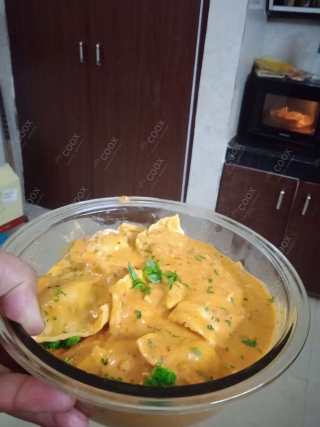 Delicious Chicken Ravioli prepared by COOX