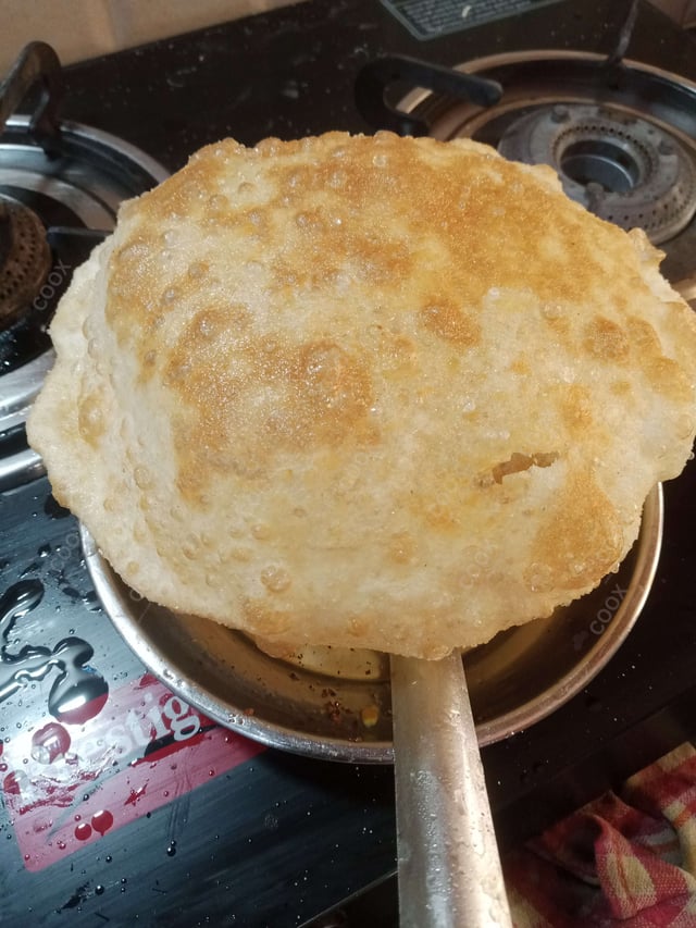 Delicious Bhature prepared by COOX