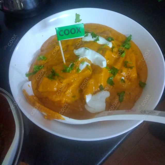 Delicious Paneer Lababdar prepared by COOX