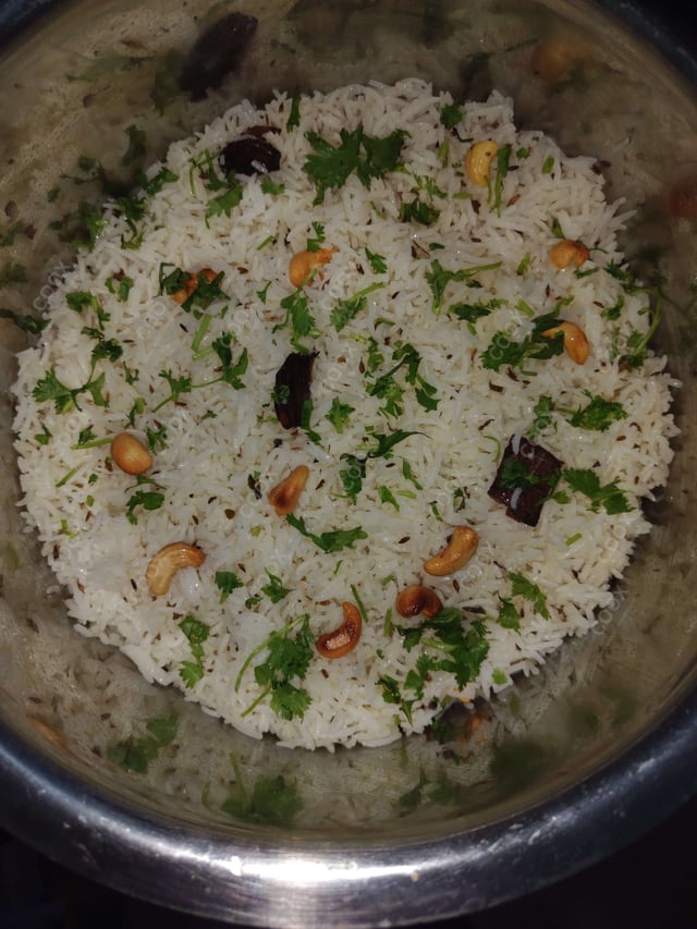 Delicious Jeera Rice prepared by COOX