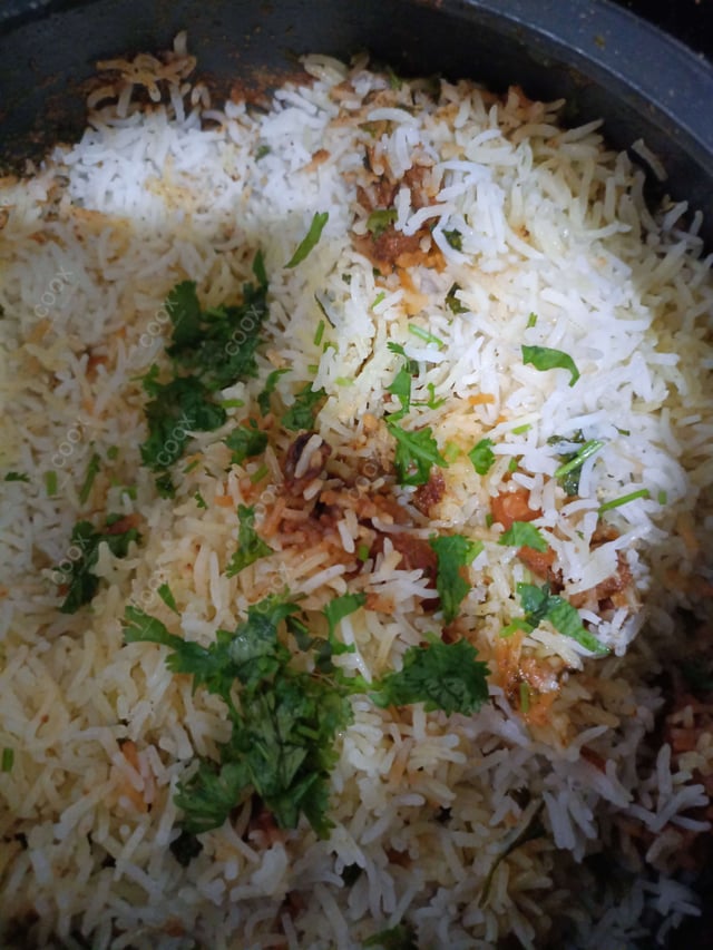 Delicious Mutton Biryani prepared by COOX