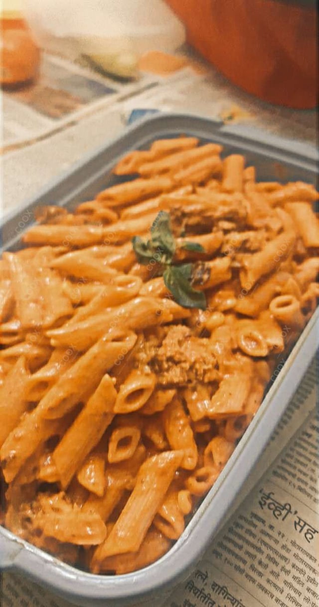 Delicious Pasta in Pink Sauce prepared by COOX