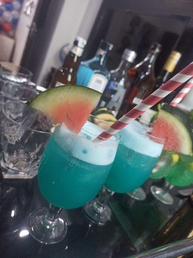 Delicious Blue Lagoon prepared by COOX