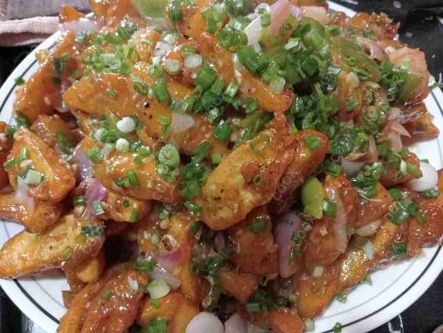 Delicious Honey Chilli Potato prepared by COOX