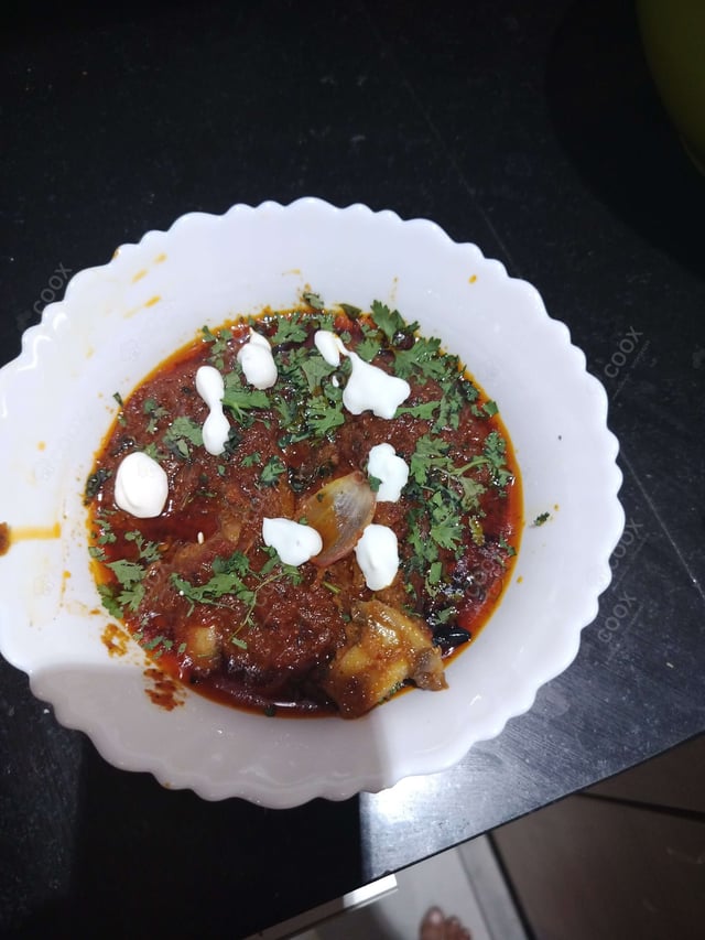 Delicious Mushroom do Pyaza prepared by COOX