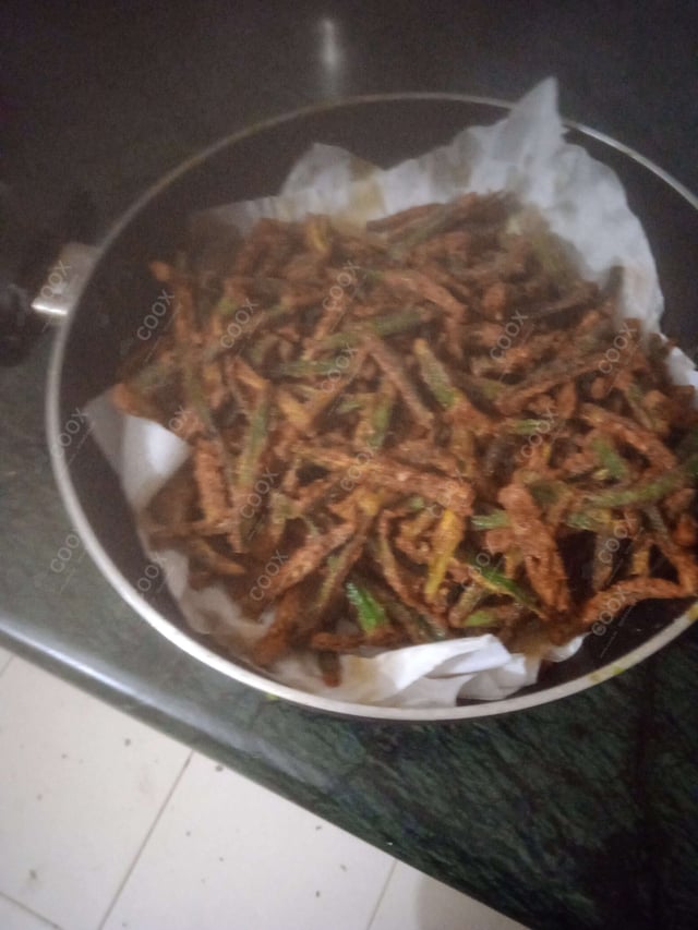 Delicious Kurkuri Bhindi prepared by COOX