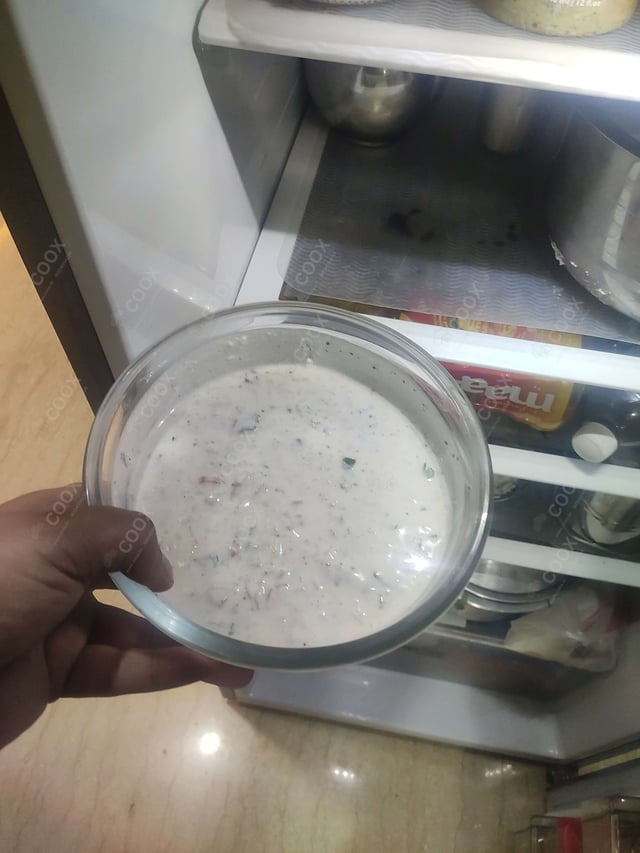 Delicious Mix Veg Raita prepared by COOX