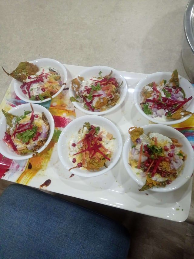 Delicious Palak Patta Chaat prepared by COOX