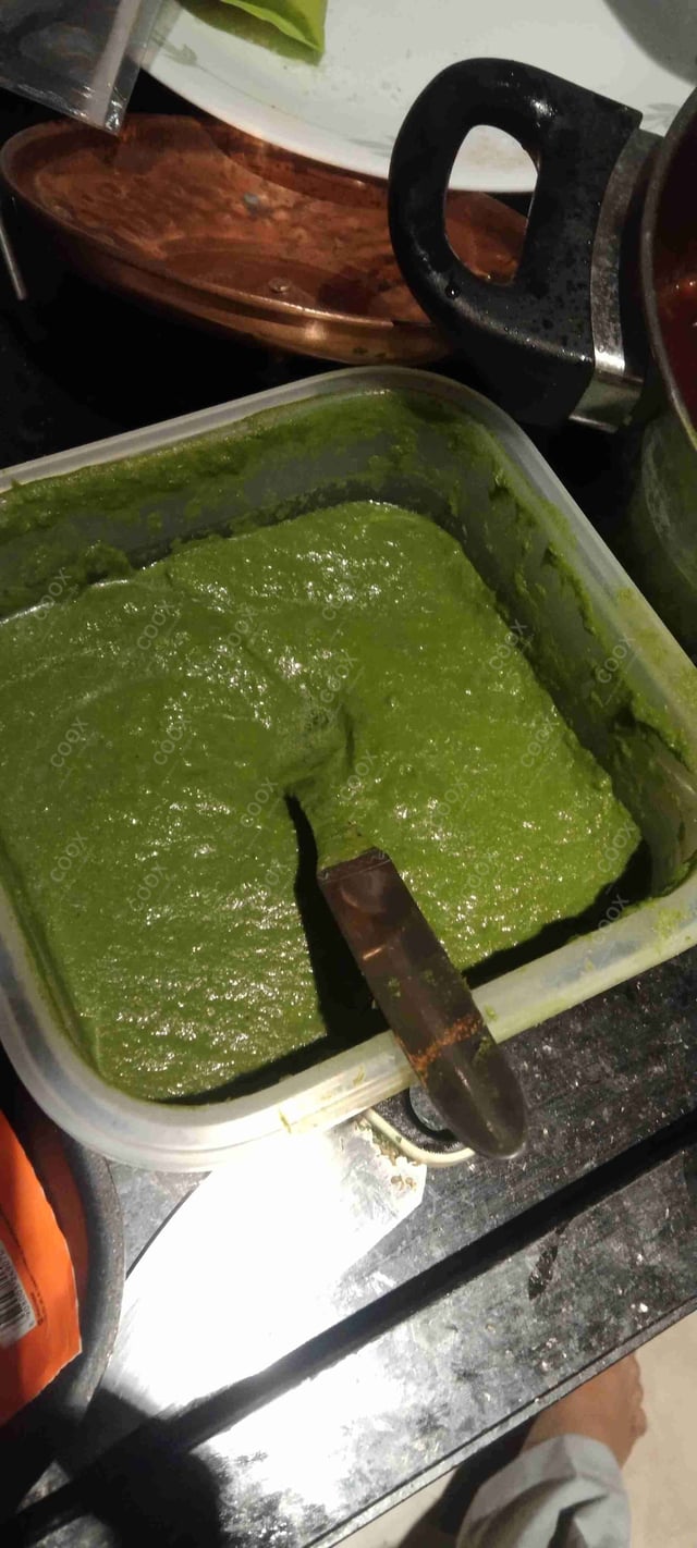 Delicious Green Chutney prepared by COOX