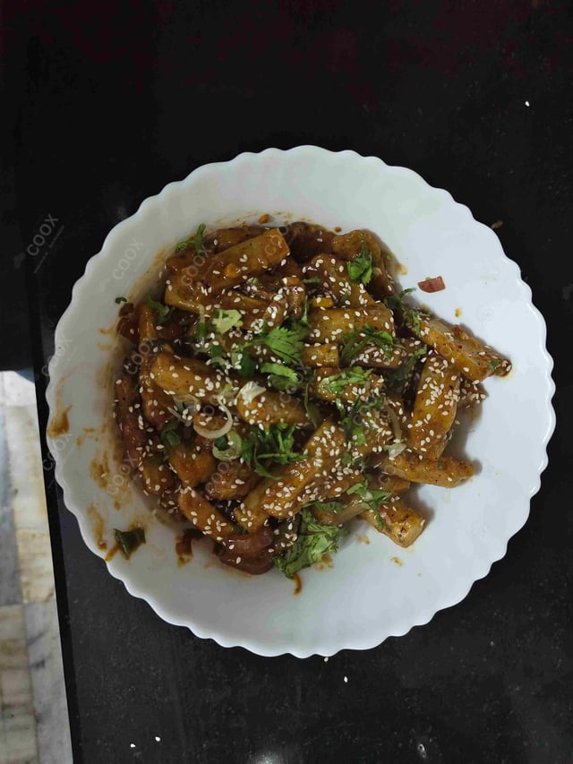 Delicious Honey Chilli Potato prepared by COOX