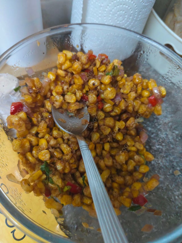 Delicious Crispy Fried Corn prepared by COOX