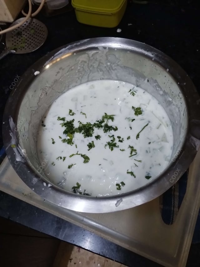 Delicious Cucumber Raita prepared by COOX