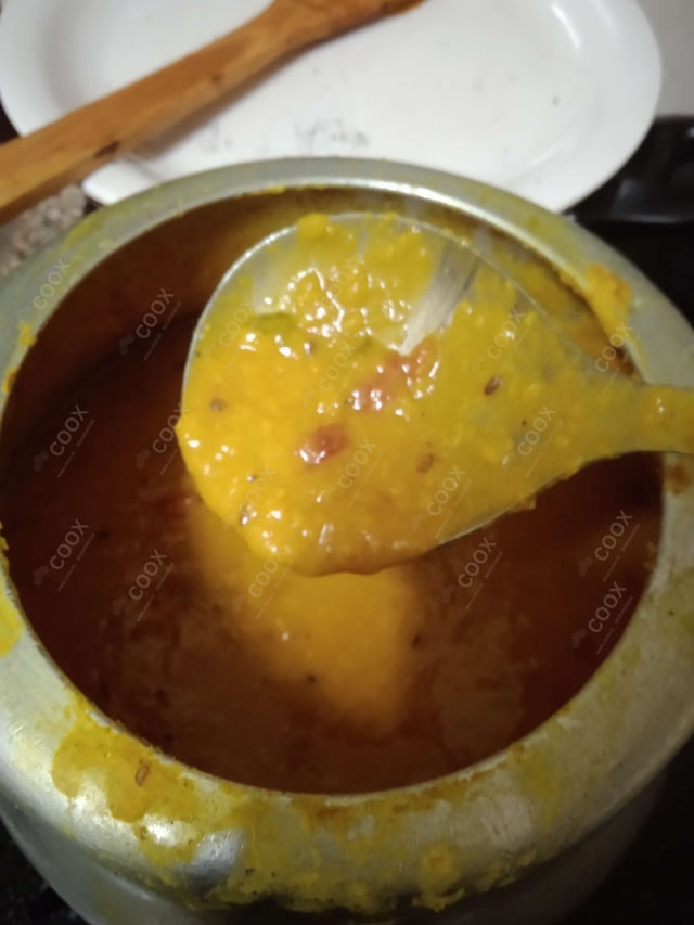 Delicious Dal Tadka prepared by COOX