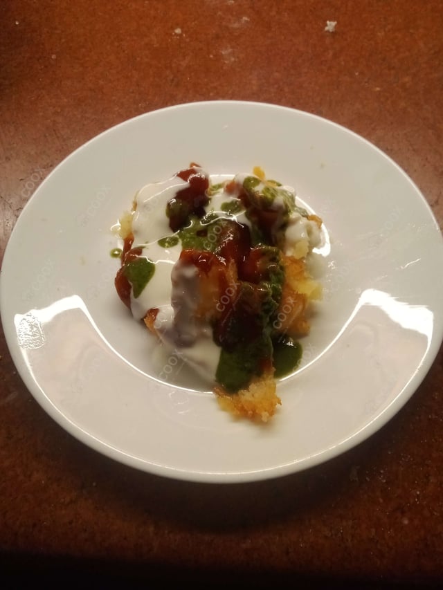 Delicious Aloo Tikki Chaat prepared by COOX