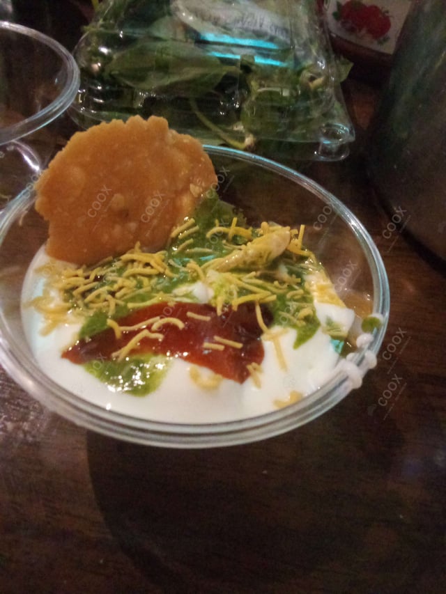 Delicious Papdi Chaat prepared by COOX