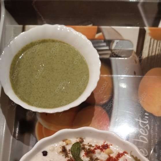 Delicious Green Chutney prepared by COOX