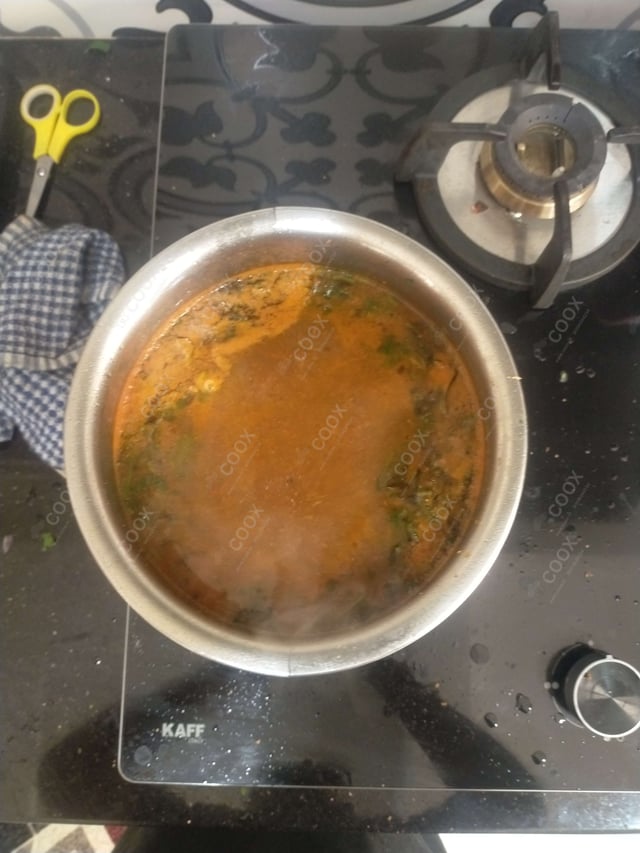 Delicious Rasam prepared by COOX