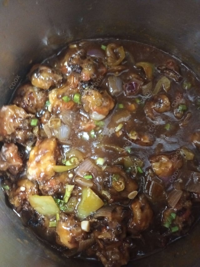 Delicious Veg Manchurian (Gravy) prepared by COOX