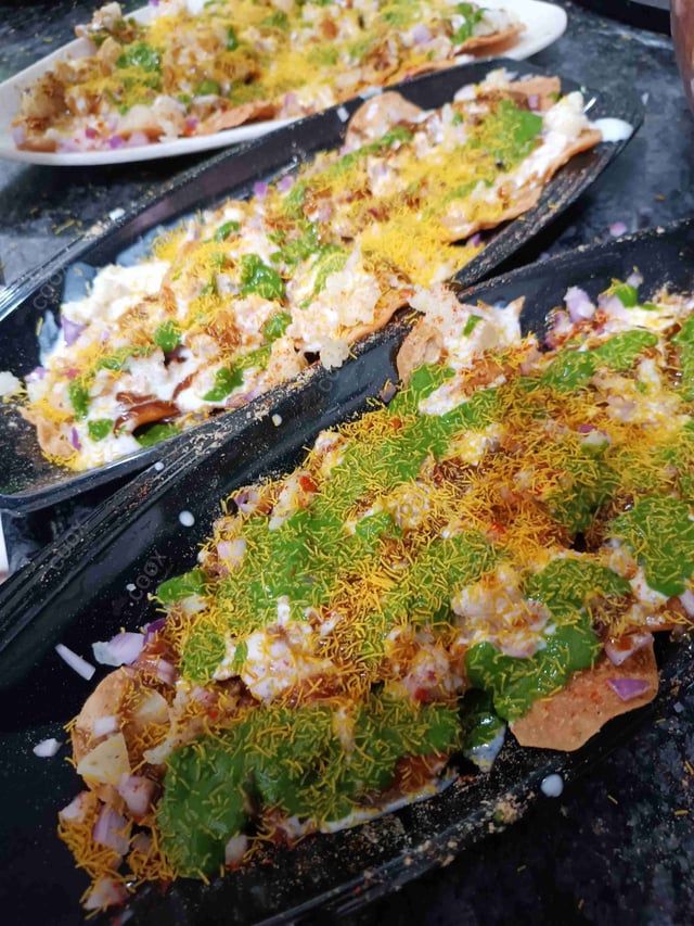 Delicious Papdi Chaat prepared by COOX