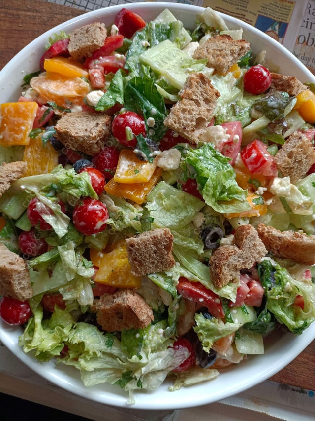 Delicious Fattoush Salad prepared by COOX