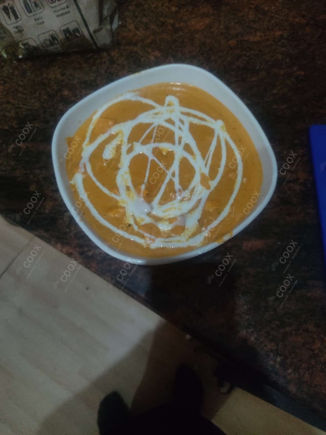 Delicious Shahi Paneer prepared by COOX