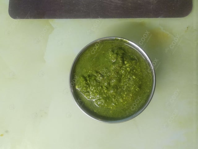 Delicious Green Chutney prepared by COOX