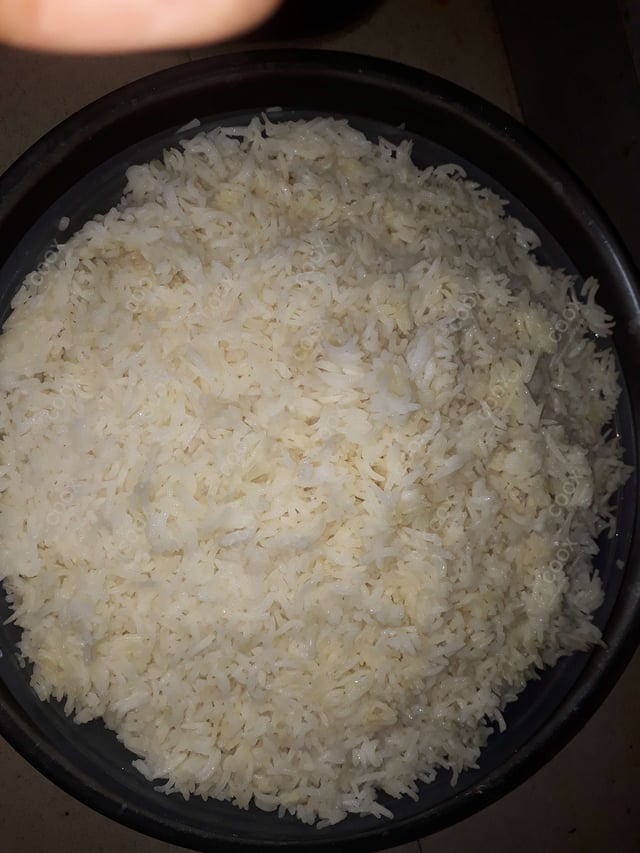 Delicious Steamed Rice prepared by COOX