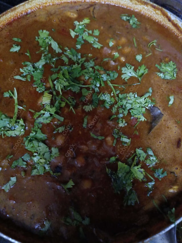 Delicious Chole prepared by COOX