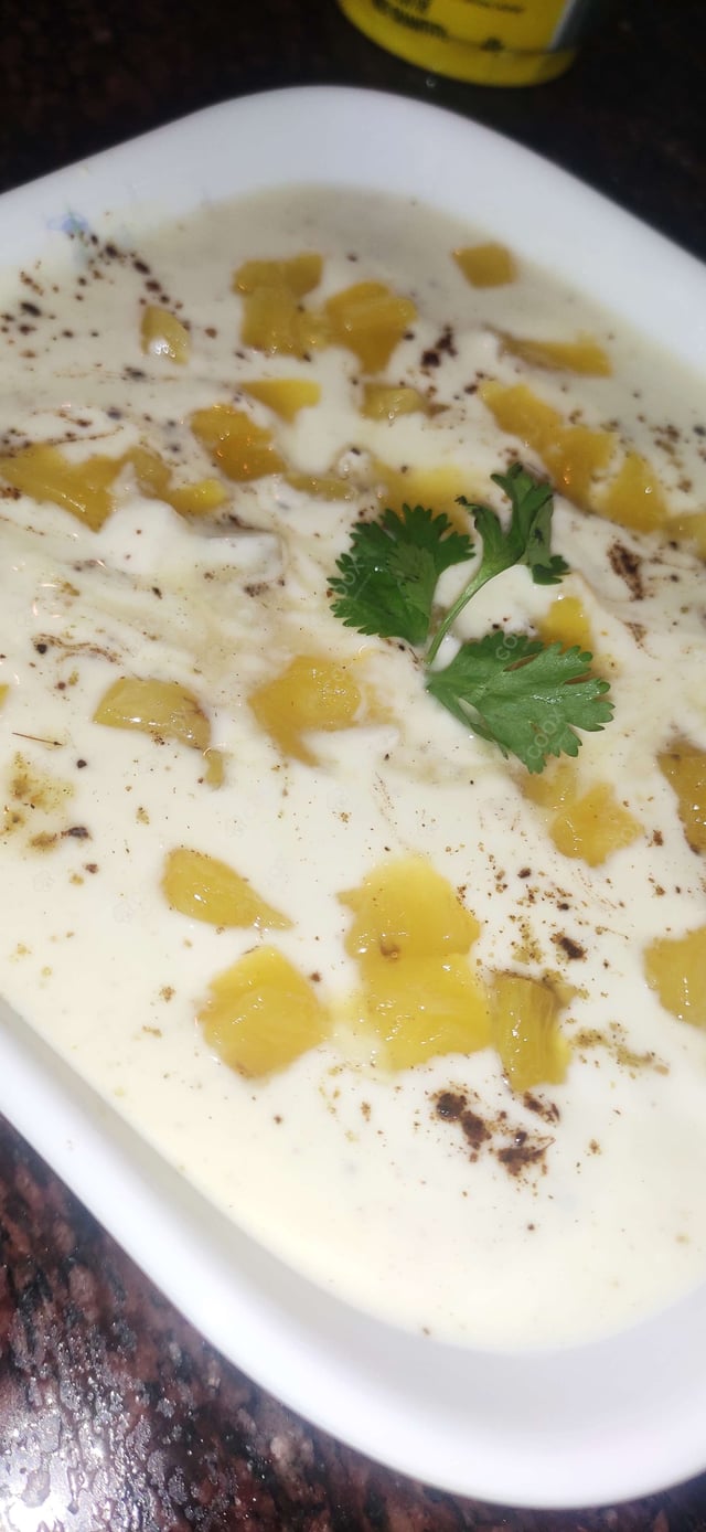 Delicious Pineapple Raita prepared by COOX