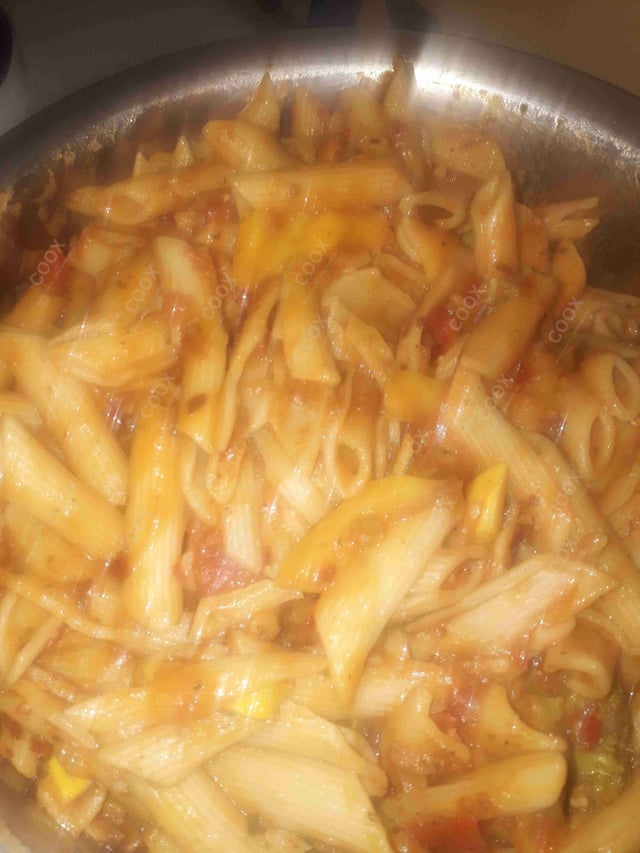 Delicious Pasta in Red Sauce prepared by COOX