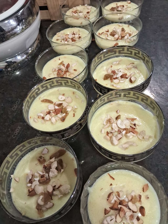 Delicious Phirni prepared by COOX