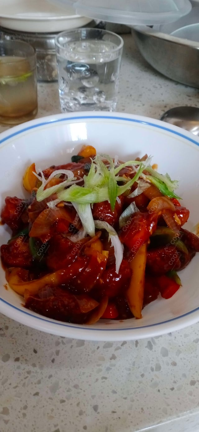 Delicious Chilli  Chicken prepared by COOX