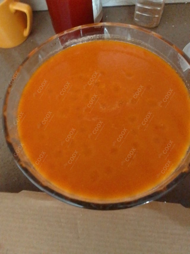 Delicious Tomato Basil Soup prepared by COOX