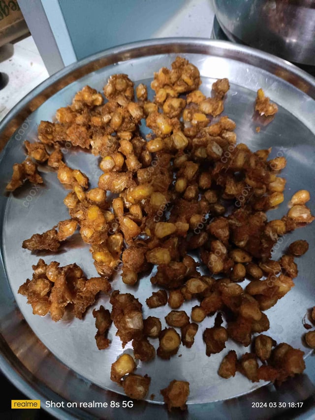 Delicious Crispy Fried Corn prepared by COOX