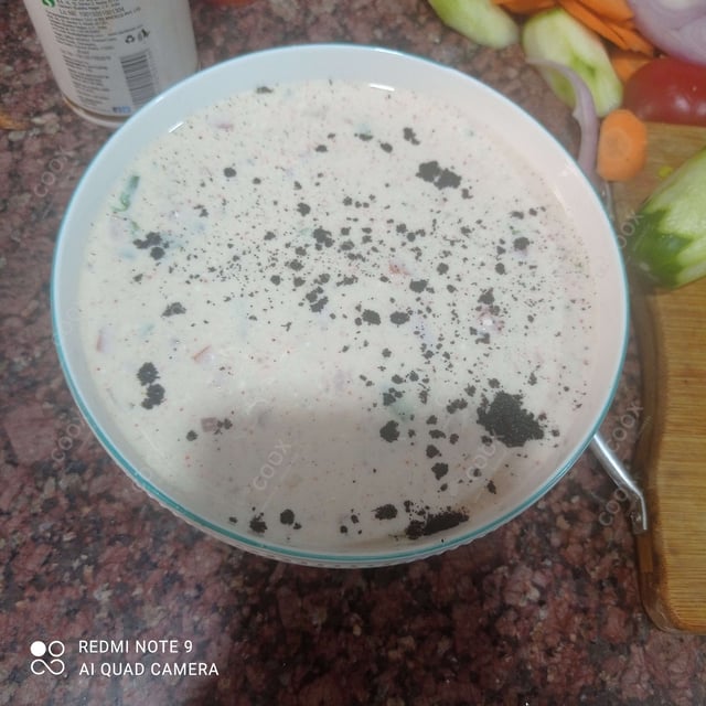 Delicious Mix Veg Raita prepared by COOX