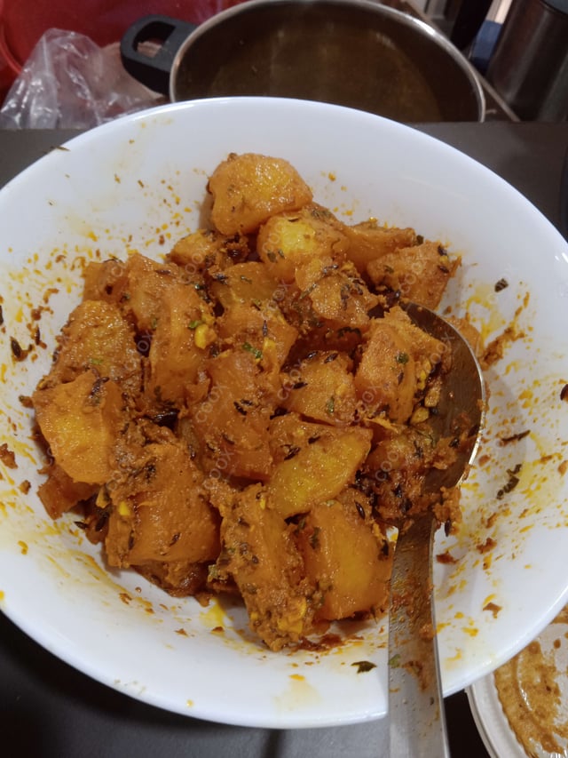 Delicious Jeera Aloo prepared by COOX