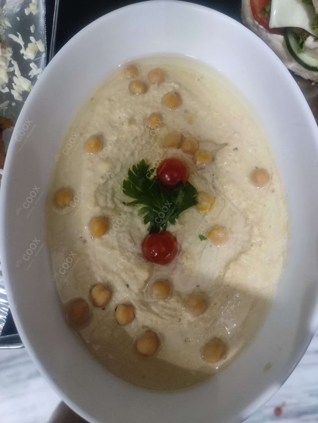 Delicious Hummus Dip prepared by COOX