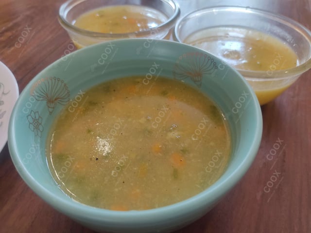 Delicious Sweet Corn Soup prepared by COOX