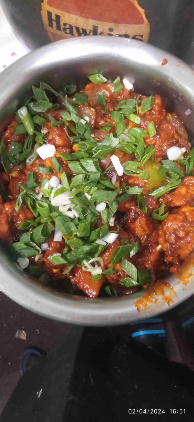 Delicious Chilli  Chicken prepared by COOX