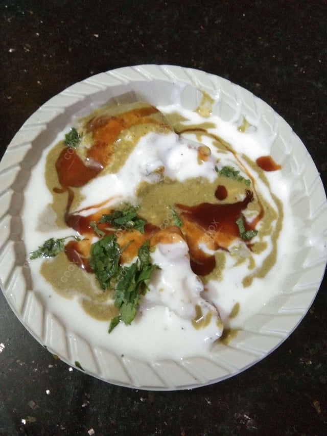 Delicious Aloo Tikki Chaat prepared by COOX