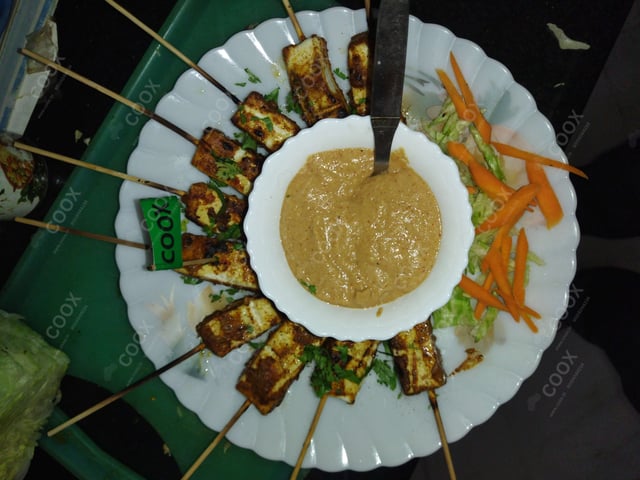 Delicious Thai Paneer Satay prepared by COOX