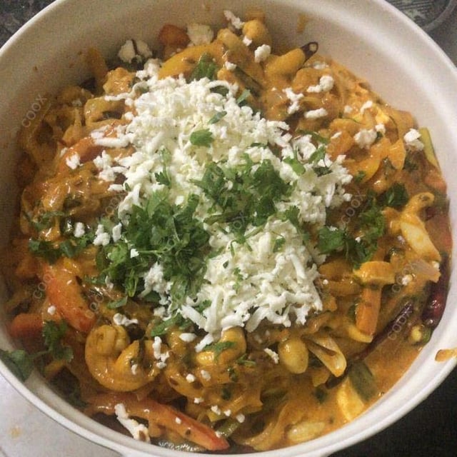 Delicious Veg Jalfrezi prepared by COOX